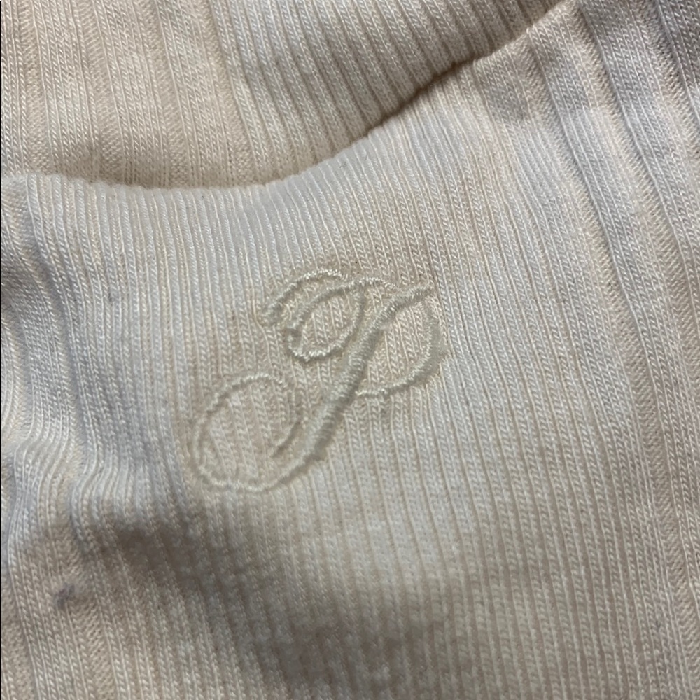 Victoria's Secret Cream Ribbed Turtleneck